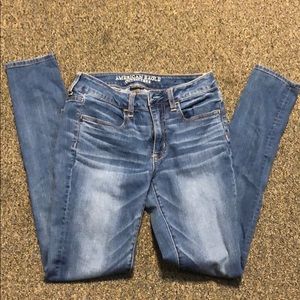American eagle skinny jeans!